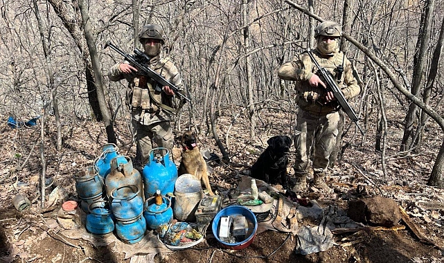 Bingöl'de terör örgütüne ait sığınak imha edildi