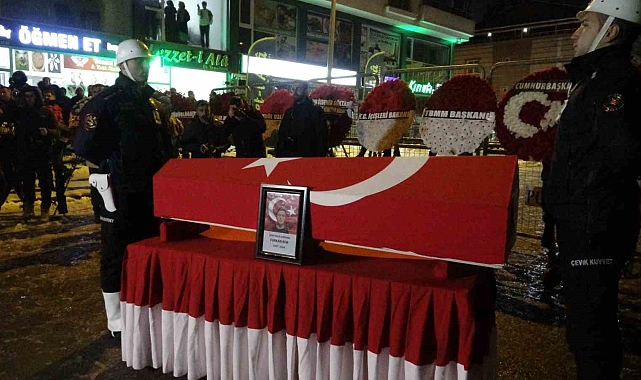 Bingöllü şehit polis Furkan Bor son yolculuğuna uğurlandı