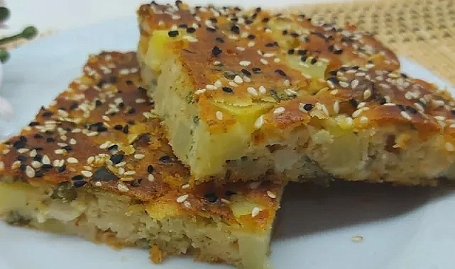 Börek tadında, kek formunda: Eşsiz Patatesli Kek tarifi