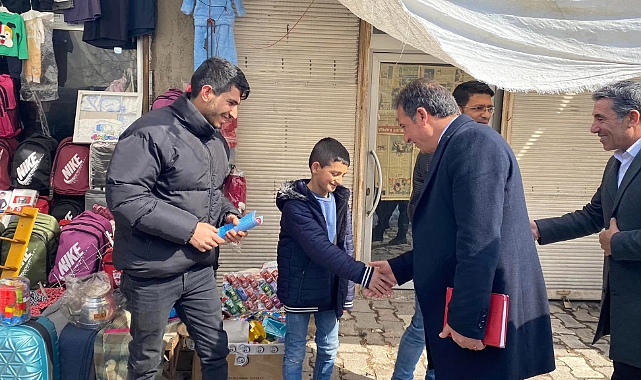 CHP Patnos Belediye Başkanı Adayı Metin Sağlam Esnaf Ziyaretinde