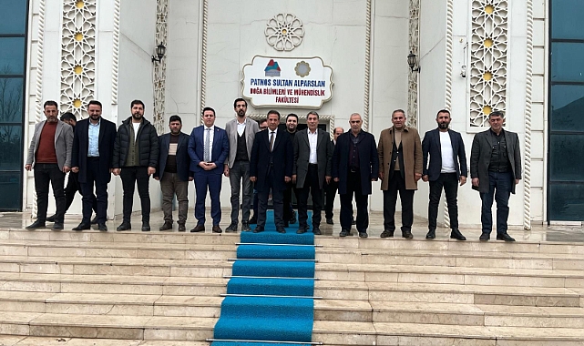 CHP Patnos Heyeti Dekan V. Prof.Dr.Mucip Genişel'i Ziyaret Etti