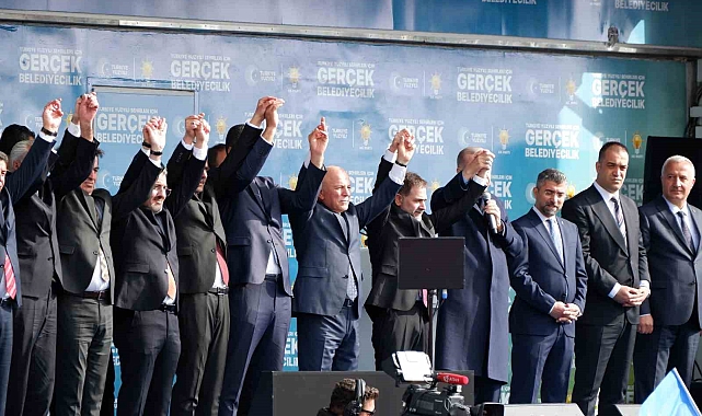 Cumhurbaşkanı Erdoğan Erzurum'da Cumhur İttifakı adaylarını tanıttı