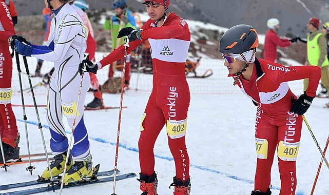Dağ Kayağı Türkiye Şampiyonası Ergan&#039;da yapıldı