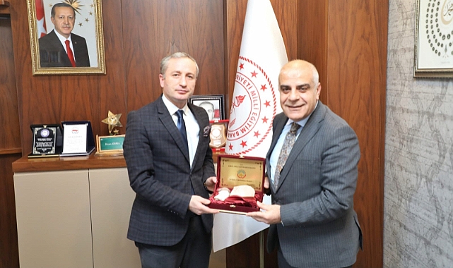 DASKEF'ten Ağrı Milli Eğitim Müdürü Kökrek'e ziyaret