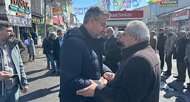 Dem Parti Ağrı Milletvekili Heval Bozdağ, Patnos'ta