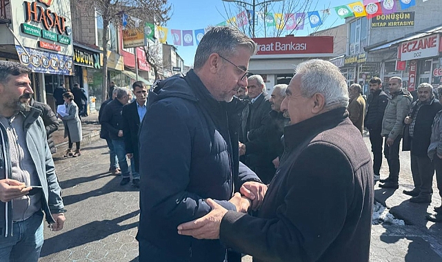 Dem Parti Ağrı Milletvekili Heval Bozdağ, Patnos'ta