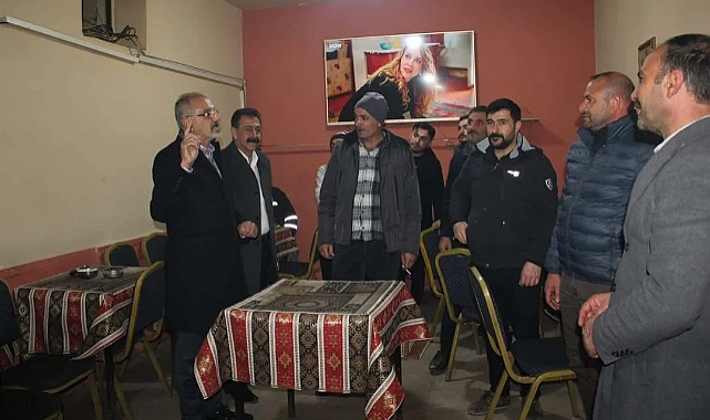 Dem Parti Ağrı Milletvekili Sakık, partisine destek için sahada