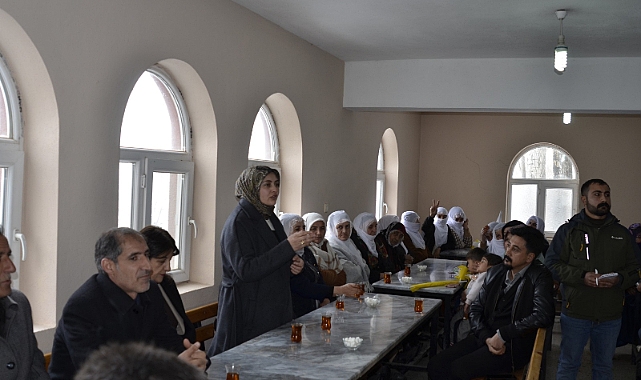 Dem Parti Erciş Heyeti Seçim Çalışmalarına Devam Ediyor