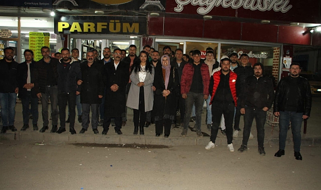 Dem Parti Patnos Eş Başkan Adayları Gençlerle Bir Araya Geldi