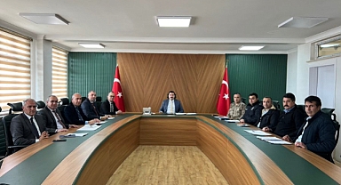 Diyadin’de seçim koordinasyon toplantısı yapıldı