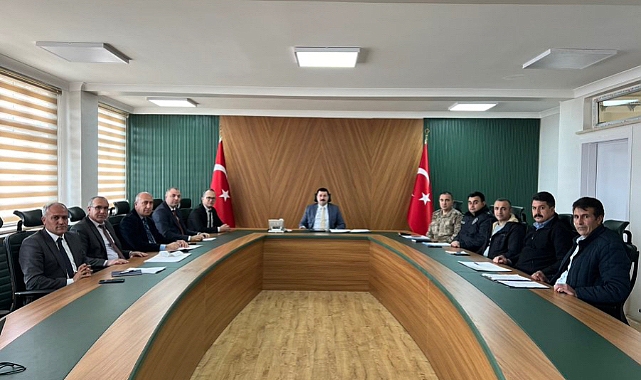 Diyadin’de seçim koordinasyon toplantısı yapıldı