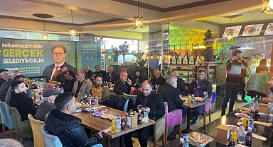 Doğubayazıt Başkan adayı Çelik, köy muhtarları ile iftar sofrasında buluştu