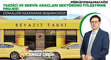 Doğubayazıt’ta Taksiciler ve Servis araçları rahat nefes alacak