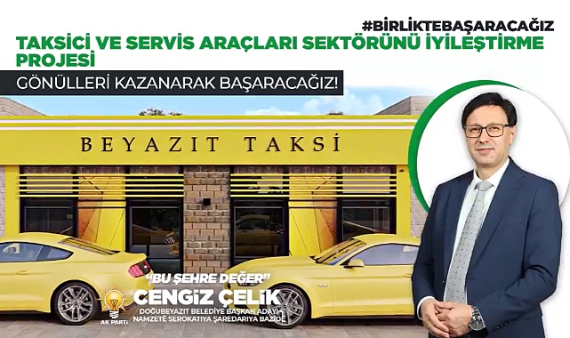 Doğubayazıt’ta Taksiciler ve Servis araçları rahat nefes alacak