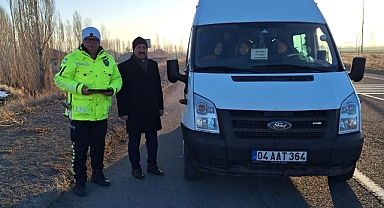 Eleşkirt’te okul servis araçları denetlendi