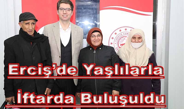 Erciş Kaymakamlığından Anlamlı Bir İftar Yemeği Programı