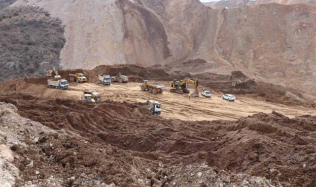 Erzincan İliç'teki maden ocağında toprak kaymasına ait yeni görüntü ortaya çıktı