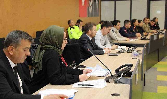 Erzincan'da 'Huzur İçin Erzincan' projesinin üçüncü toplantısı yapıldı