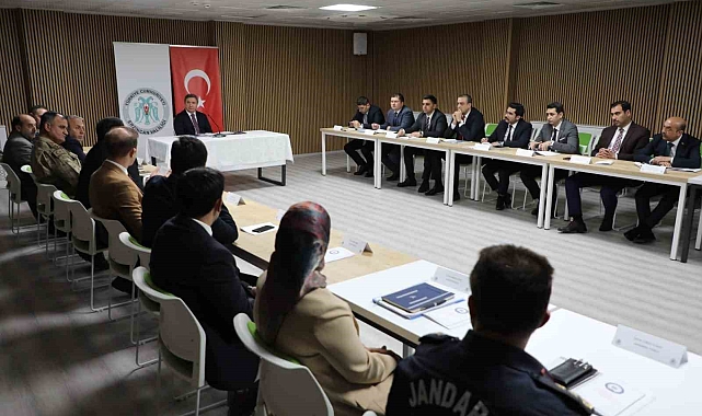 Erzincan'da Seçim Güvenliği Toplantısı yapıldı