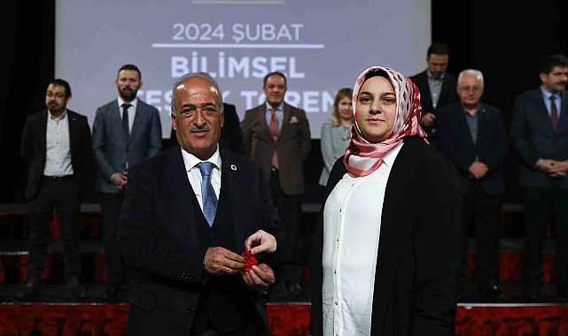 Erzurum Atatürk Üniversitesi'nde bilimsel teşvik töreni