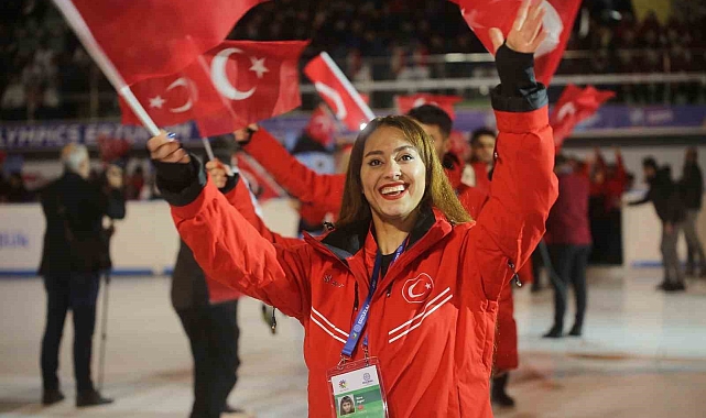 Erzurumda 20. Kış Deaflympics'e görkemli açılış