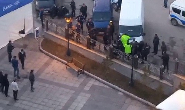 Erzurum'da İftar çadırında masa kavgası