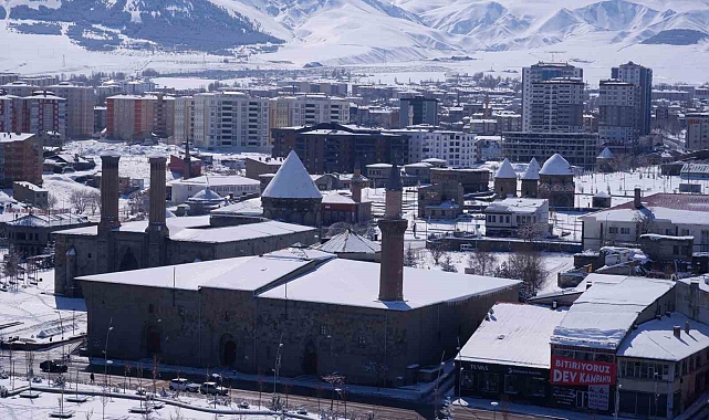 Erzurum'da kartpostallık manzaralar