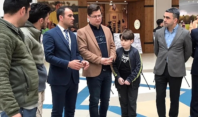 Erzurum'da Yaban hayata sergi ile dikkat çekildi