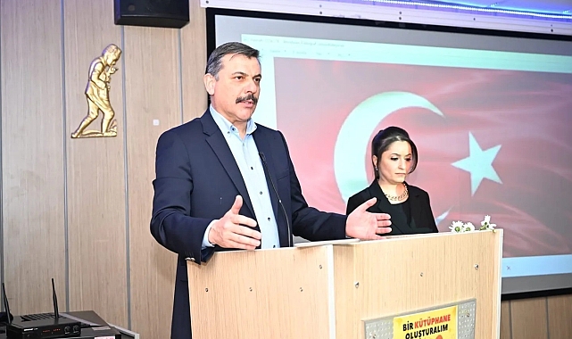 Erzurumlu Hayırsever çiftten ilkokula kütüphane