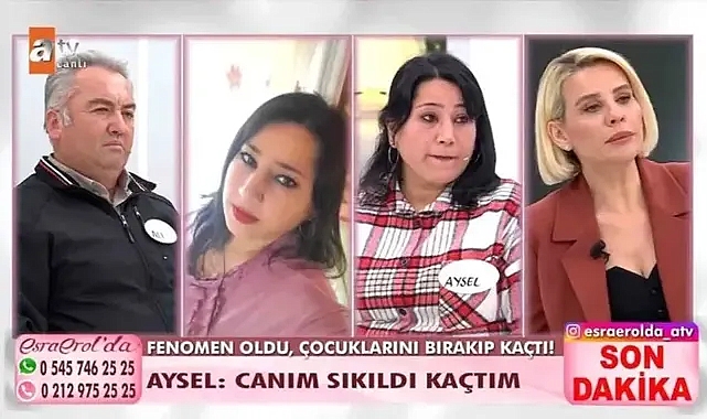 Esra Erol'da Şok! Stüdyodan Kaçtı.. Olanlar oldu