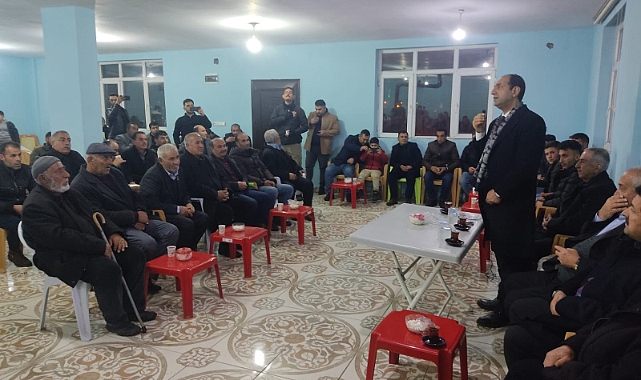 Fatih Çiftci, Erciş'te Seçim Çalışmalarını Hız Kesmeden Sürdürüyor