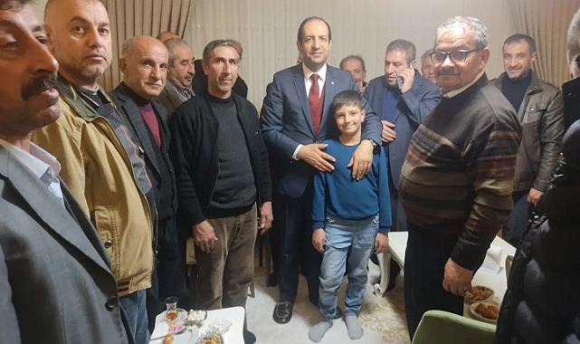 Fatih Çiftçi, Şehbızınlı Ailesini Ziyaret Etti