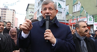 Gelecek Partisi Genel Başkanı Ahmet Davutoğlu, Ağrı'da