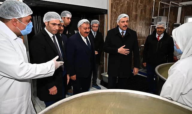 Günde 5 ton çiğ süt işleniyor