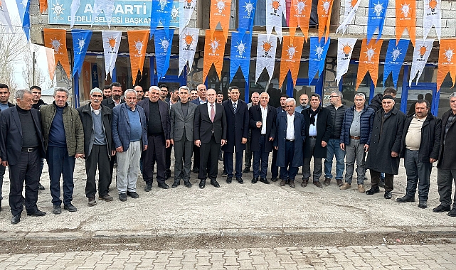 Halil Özyolcu Dedeli'de Seçim Koordinasyon Merkezi'ni Ziyaret Etti