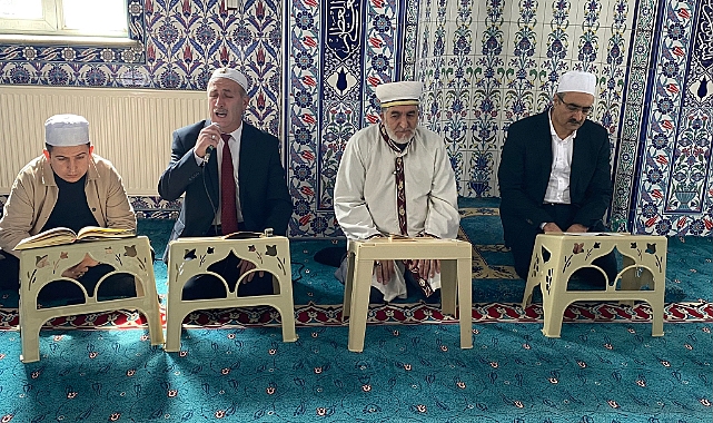 Hamur’da 18 Mart Şehitleri için Mevlid okutuldu
