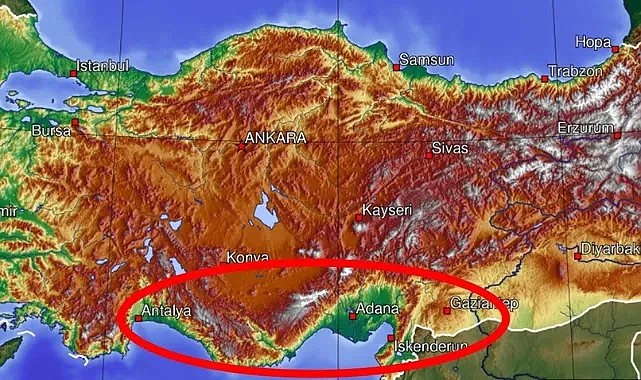 Hatay, Adana, Osmaniye, Mersin üzerinden Türkiye'ye girecek uyarı yapıldı