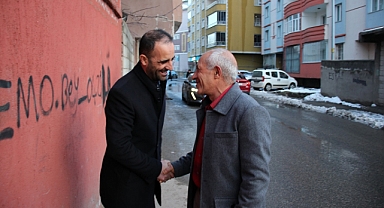 HÜDA PAR Ağrı Belediye Başkan Adayı Yılmaz'a büyük ilgi