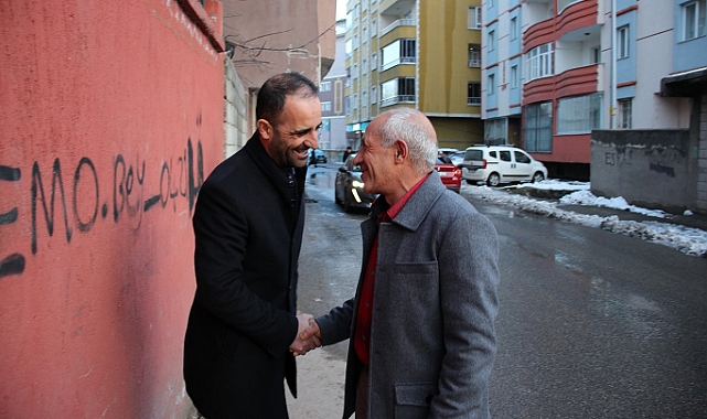 HÜDA PAR Ağrı Belediye Başkan Adayı Yılmaz'a büyük ilgi