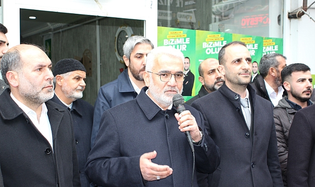 HÜDA PAR Genel Başkanı Yapıcıoğlu Ağrı'da