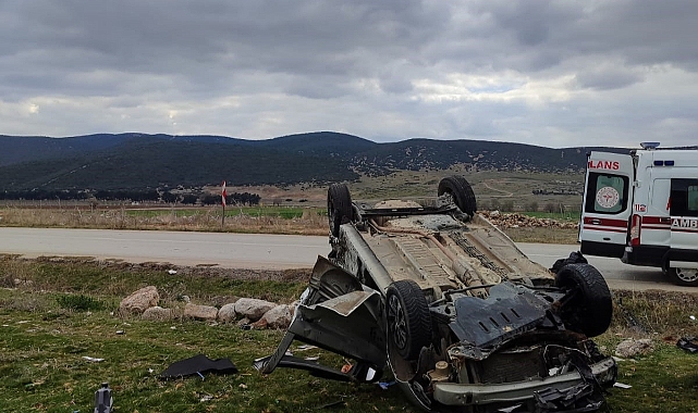 İki otomobilin çarpıştığı kazada 5 kişi yaralandı