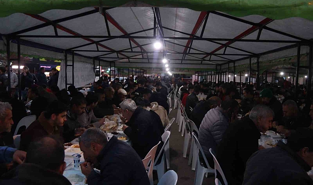İlk iftar Iğdır'da açıldı