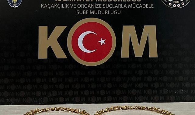 Kars'ta 686 gram altın ele geçirildi