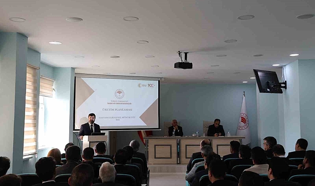 Kars'ta Tarımsal Üretim Planlaması istişare toplantısı yapıldı