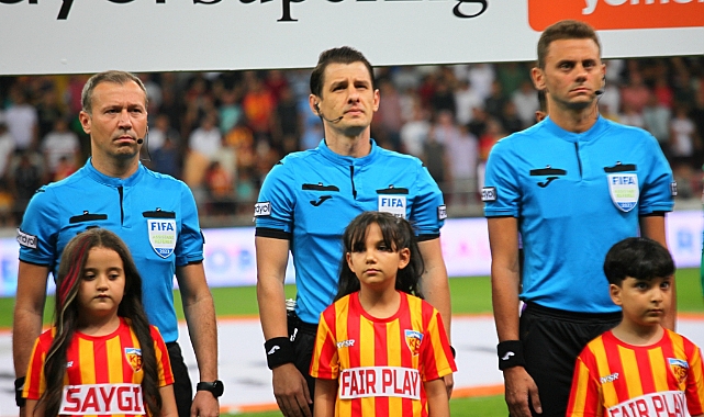 Kayserispor - Hatayspor maçını Halil Umut Meler yönetecek