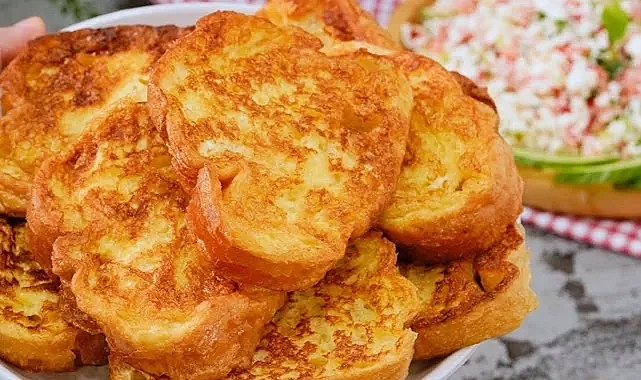 Kolay ve Lezzetli: Yağ çekmeyen Yumurtalı Ekmek tarifi