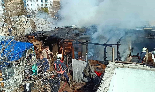 Malatya'da korkutan baraka yangını