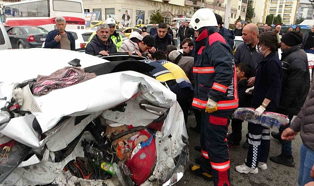 Malatya'da zincirleme kazada can pazarı: 1'i ağır 5 yaralı