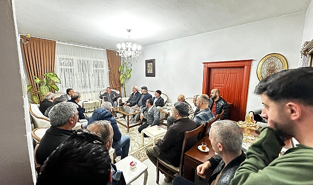 Mehmet Salih Aydın Hane Ziyaretlerine Devam Ediyor