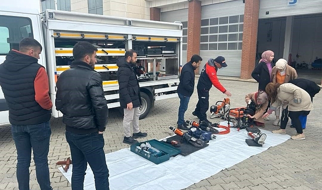 Muş'ta afet bilinci ve kurtarma eğitimleri verildi